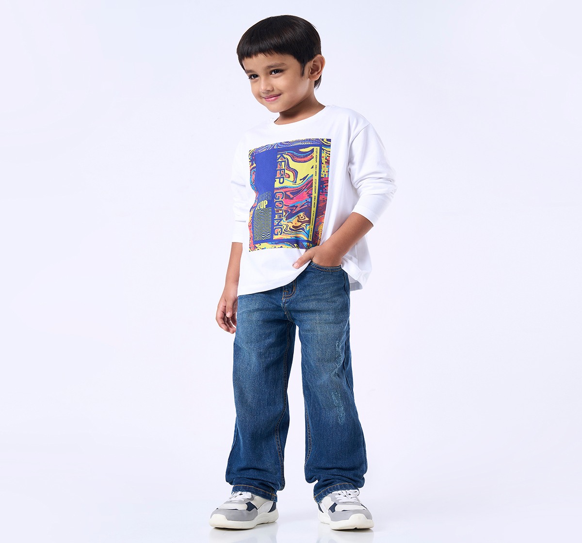 Ed-a-Mamma Kids Boys Jeans Blue