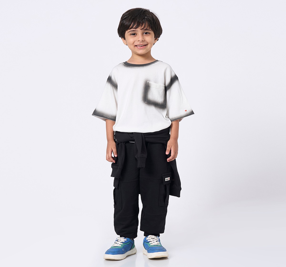 Ed-a-Mamma Kids Boys Joggers Black