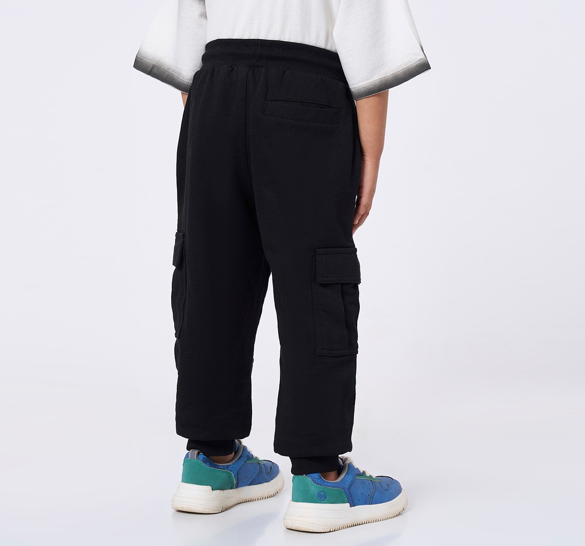 Ed-a-Mamma Kids Boys Joggers Black
