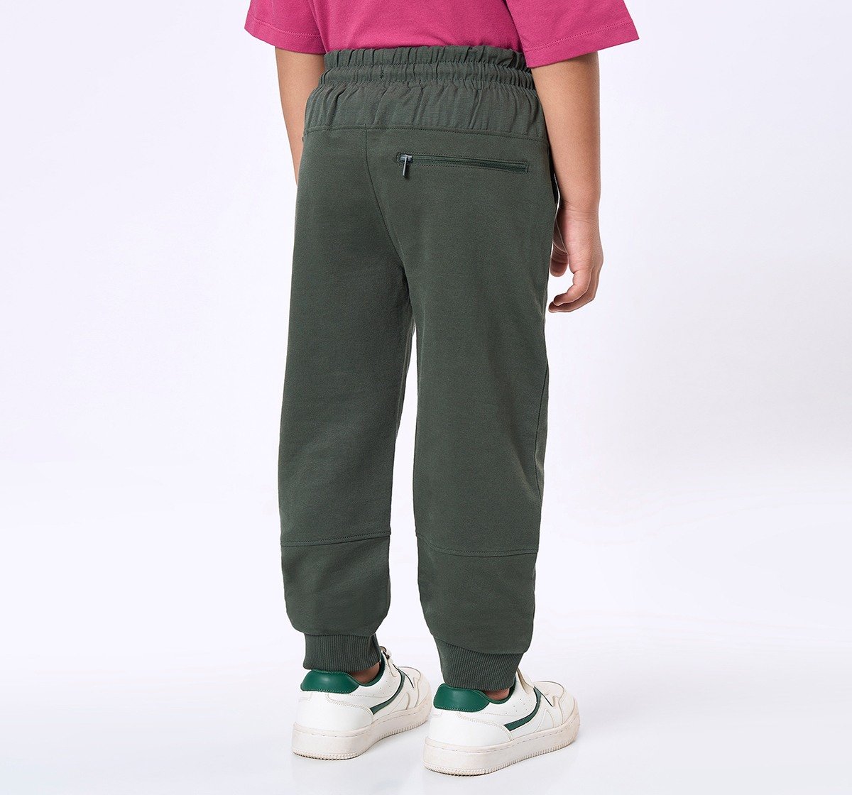 Ed-a-Mamma Kids Boys Joggers Green
