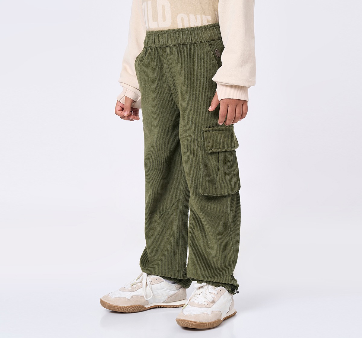 Ed-a-Mamma Kids Boys Joggers Green