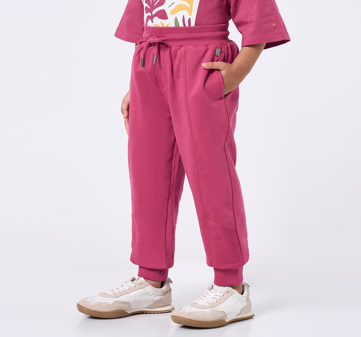 Ed-a-Mamma Kids Boys Joggers Magenta