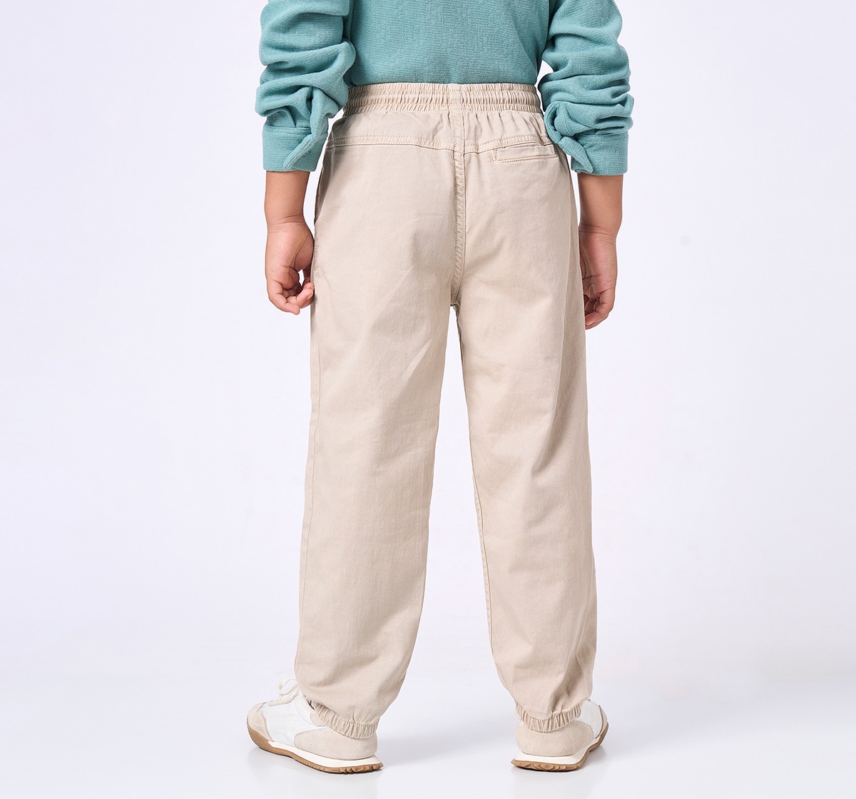 Ed-a-Mamma Kids Boys Joggers Beige