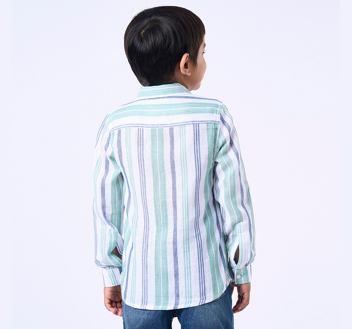 Ed-a-Mamma Kids Boys Shirt Brown