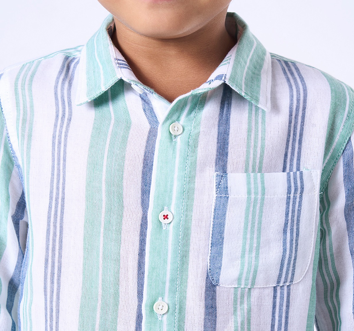 Ed-a-Mamma Kids Boys Shirt Brown