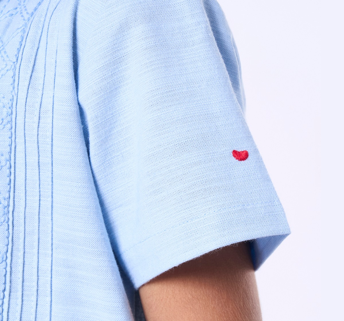 Ed-a-Mamma Kids Boys Shirt Sky Blue
