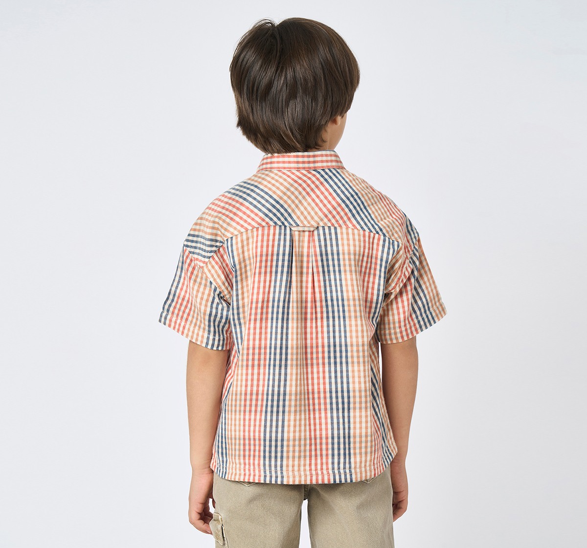 Ed-a-Mamma Kids Boys Shirt Rust