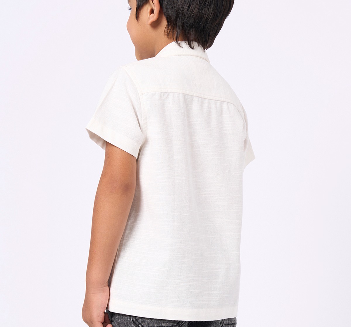 Ed-a-Mamma Kids Boys Shirt Off White