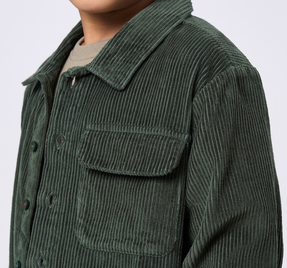 Ed-a-Mamma Kids Boys Shirt Green