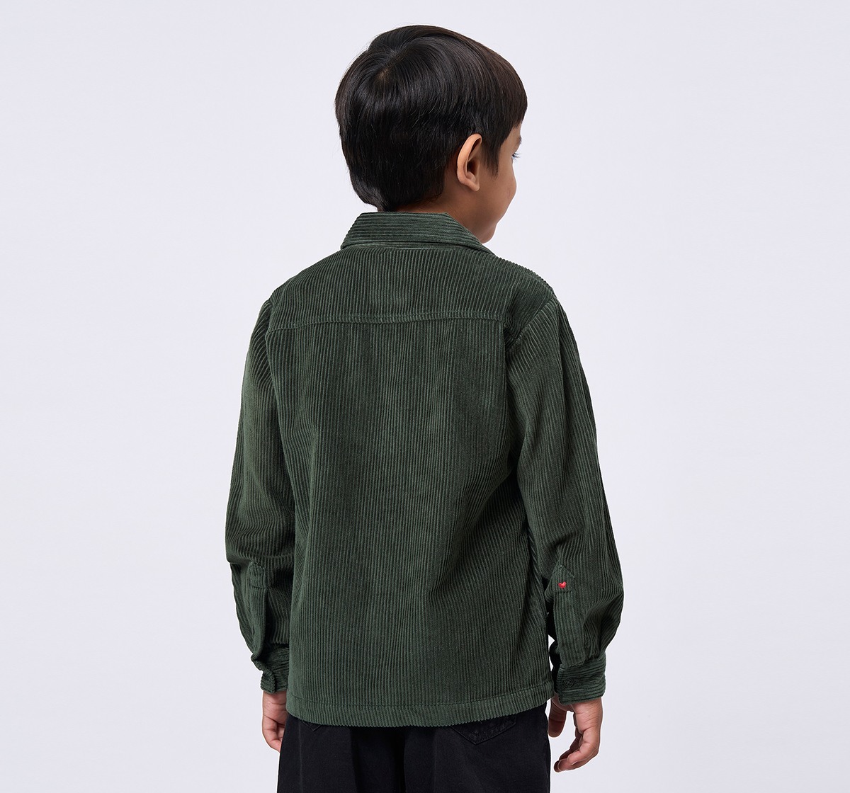 Ed-a-Mamma Kids Boys Shirt Green