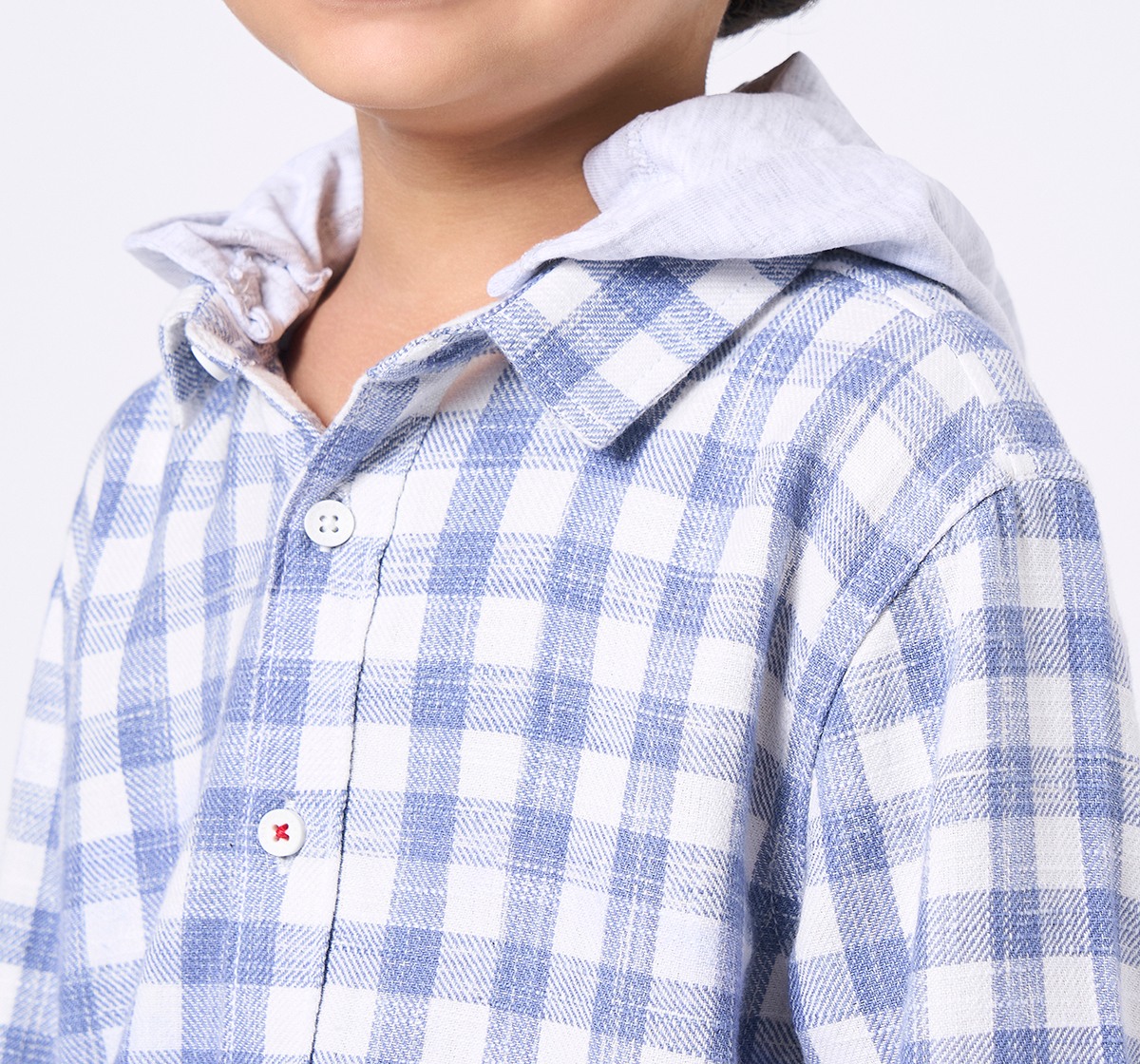 Ed-a-Mamma Kids Boys Shirt Blue