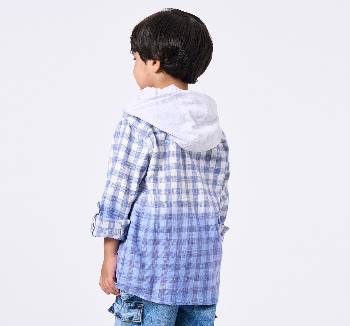 Ed-a-Mamma Kids Boys Shirt Blue