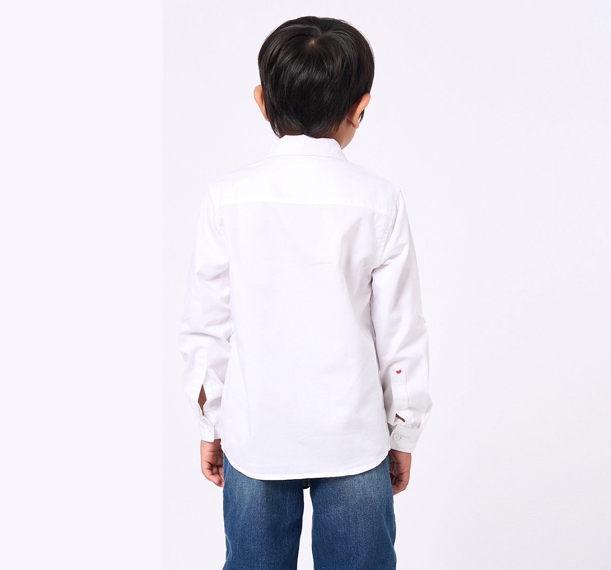 Ed-a-Mamma Kids Boys Shirt Off White