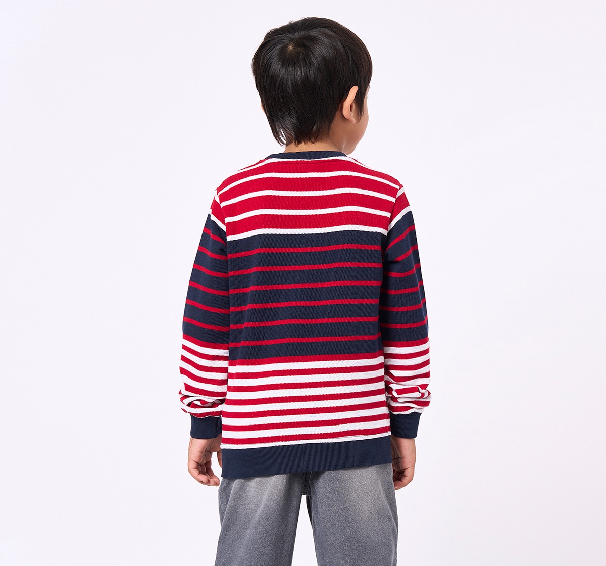 Ed-a-Mamma Kids Boys Sweatshirt Red