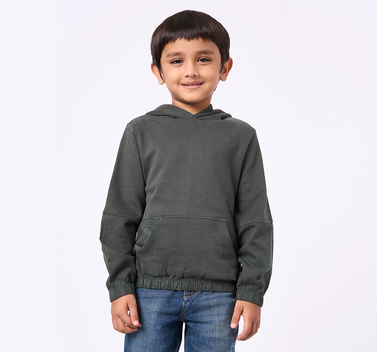 Ed-a-Mamma Kids Boys Sweatshirt Green