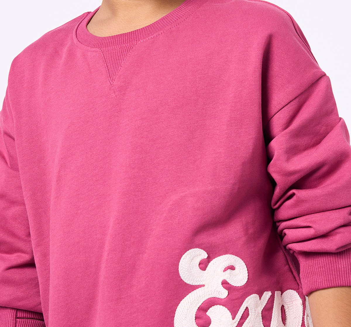 Ed-a-Mamma Kids Boys Sweatshirt Magenta