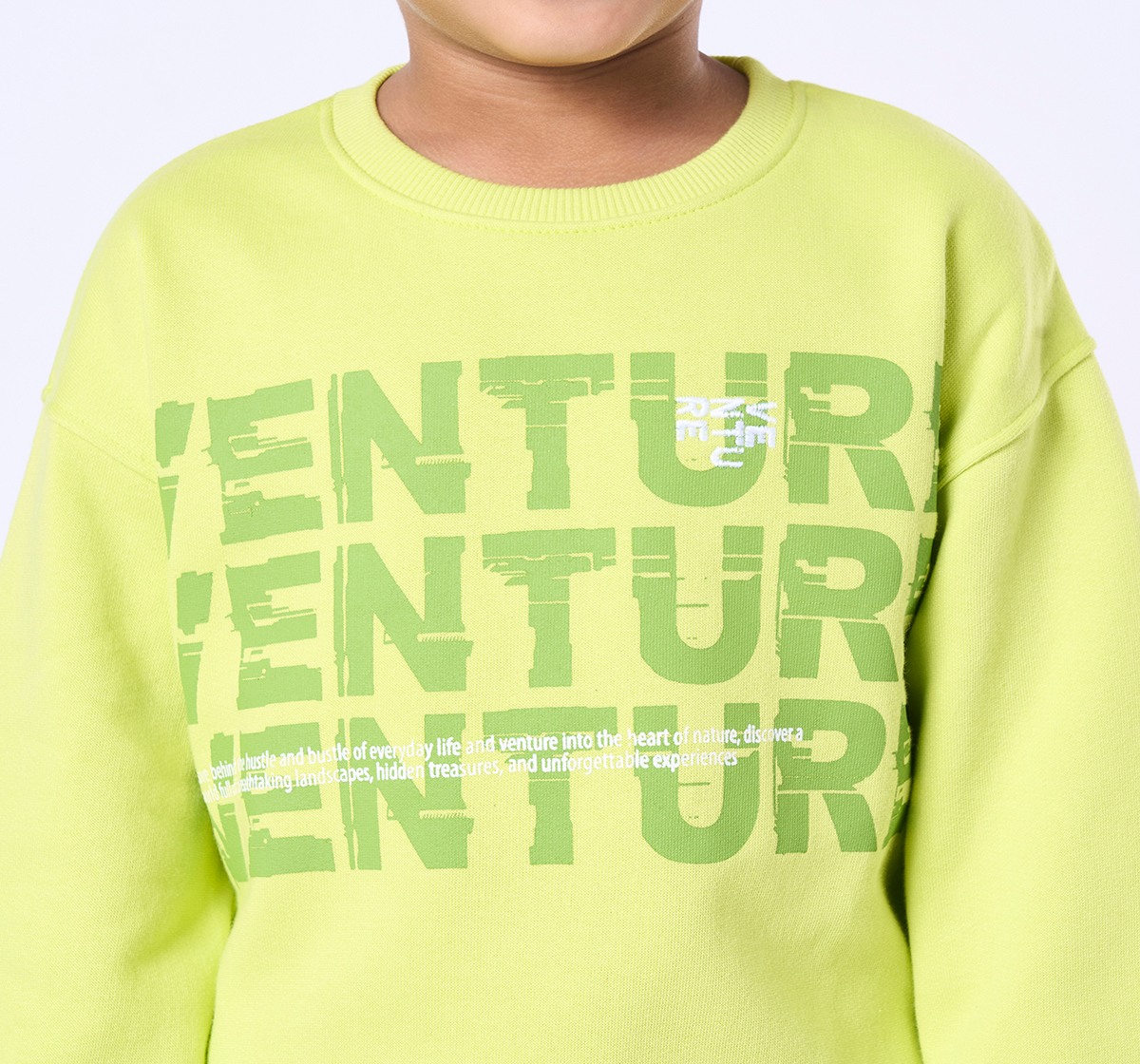 Ed-a-Mamma Kids Boys Sweatshirt Neon