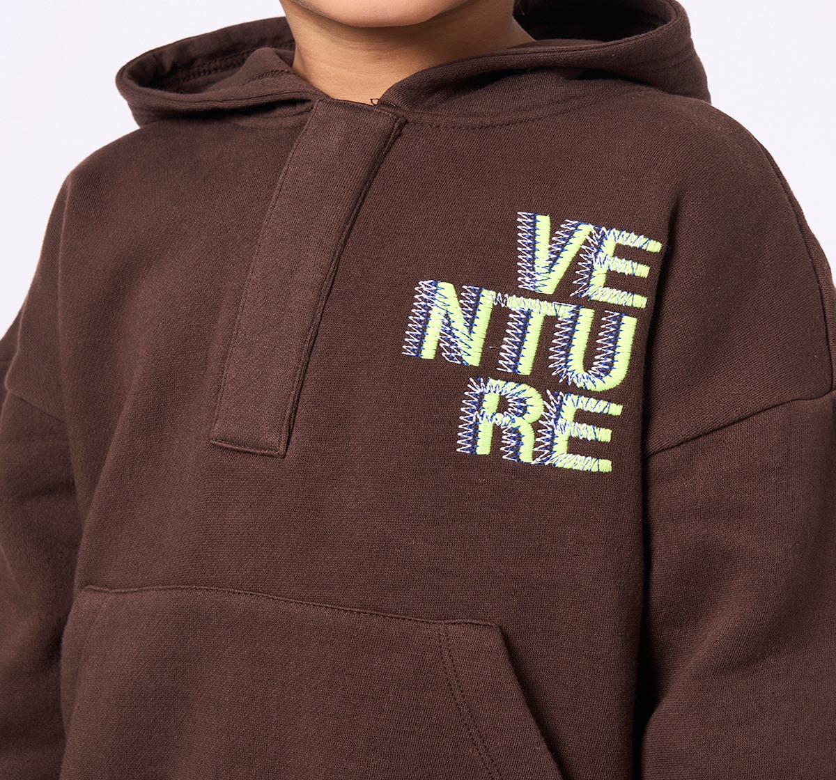 Ed-a-Mamma Kids Boys Sweatshirt Brown