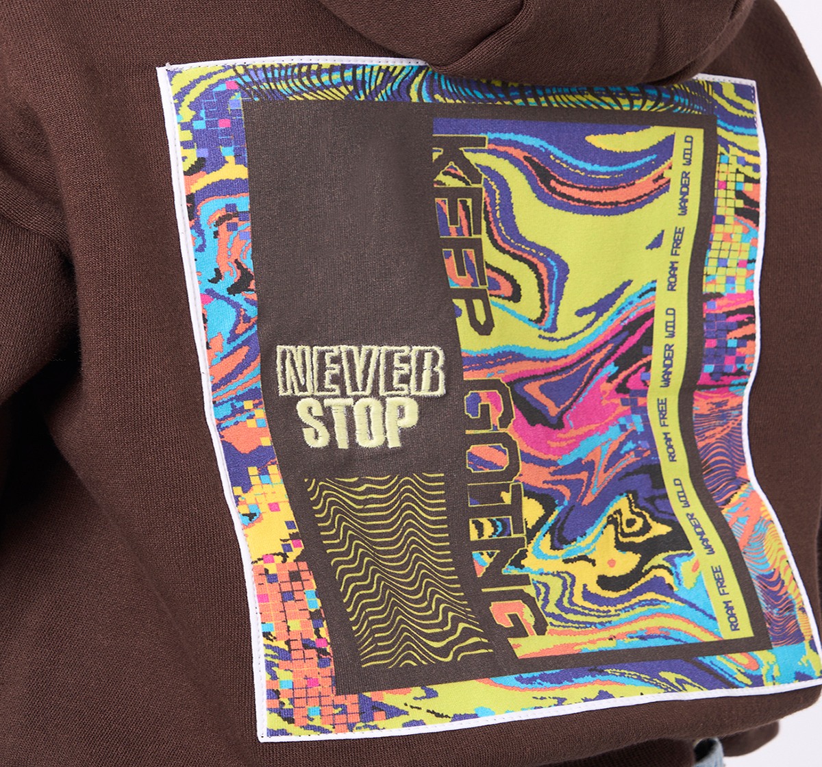 Ed-a-Mamma Kids Boys Sweatshirt Brown