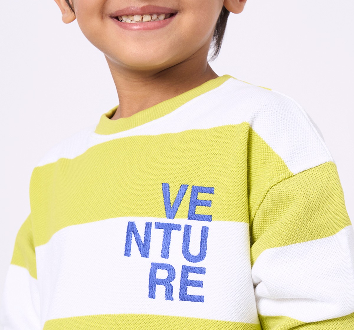 Ed-a-Mamma Kids Boys Sweatshirt Neon