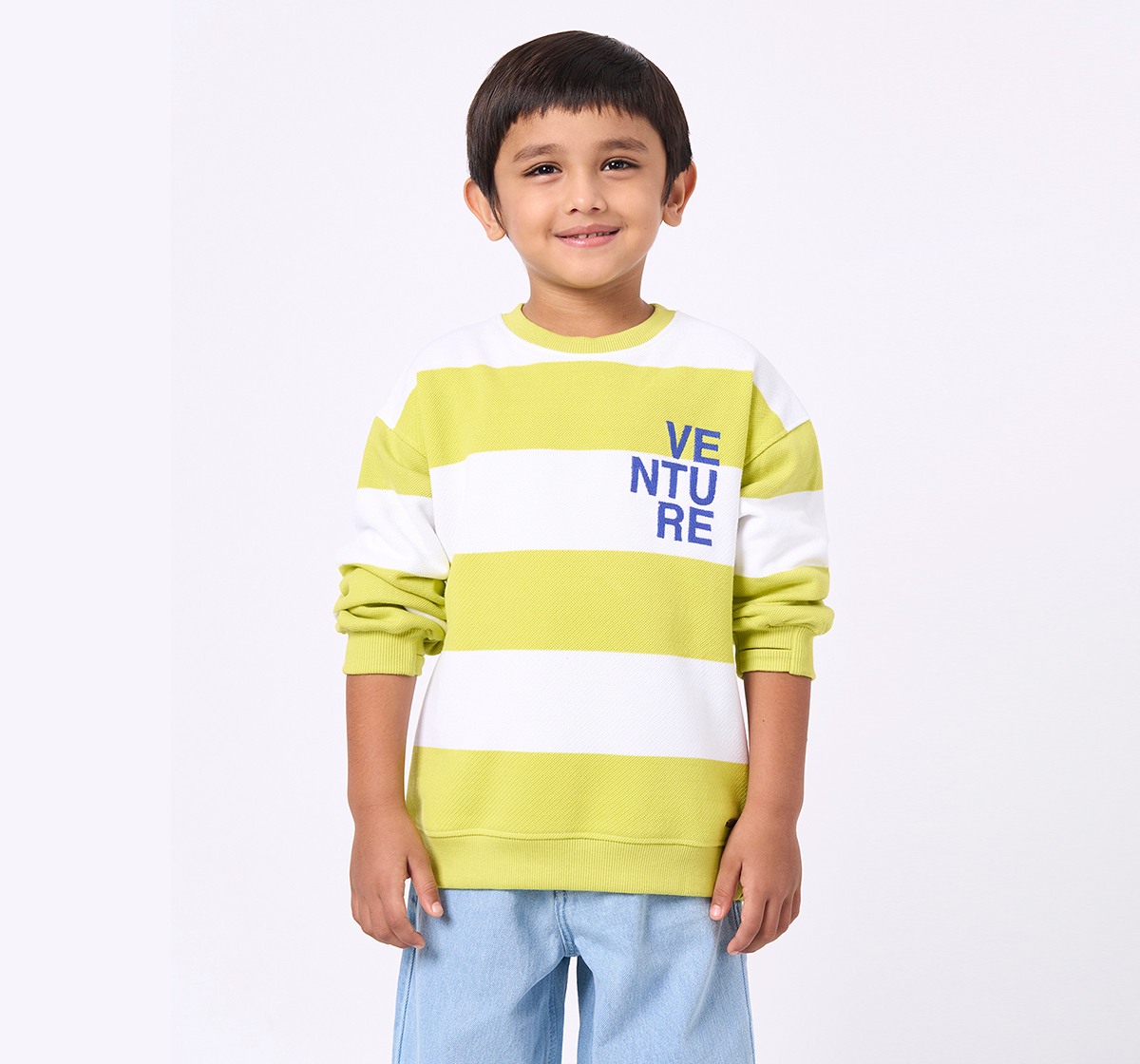 Ed-a-Mamma Kids Boys Sweatshirt Neon