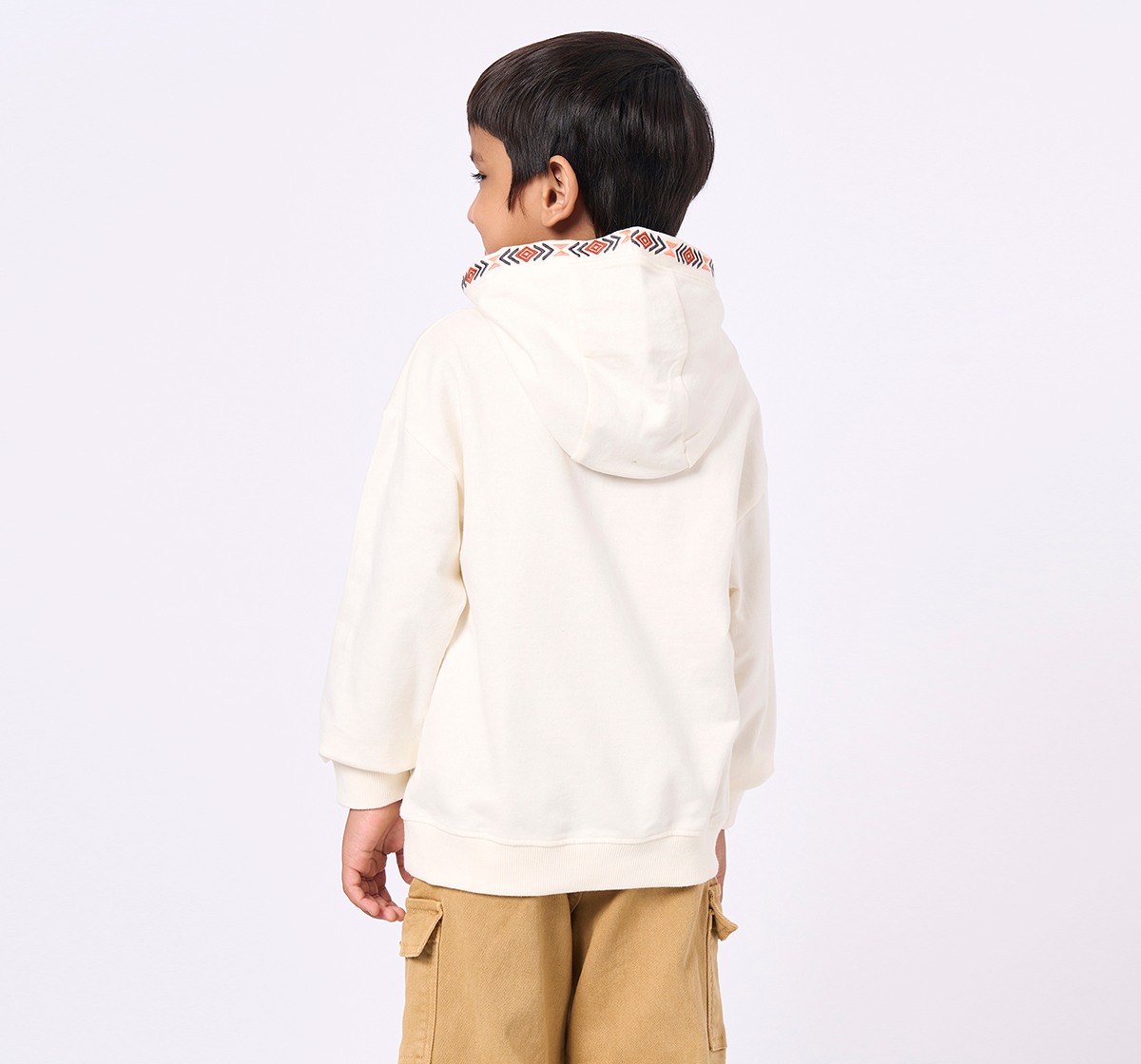 Ed-a-Mamma Kids Boys Sweatshirt Cream