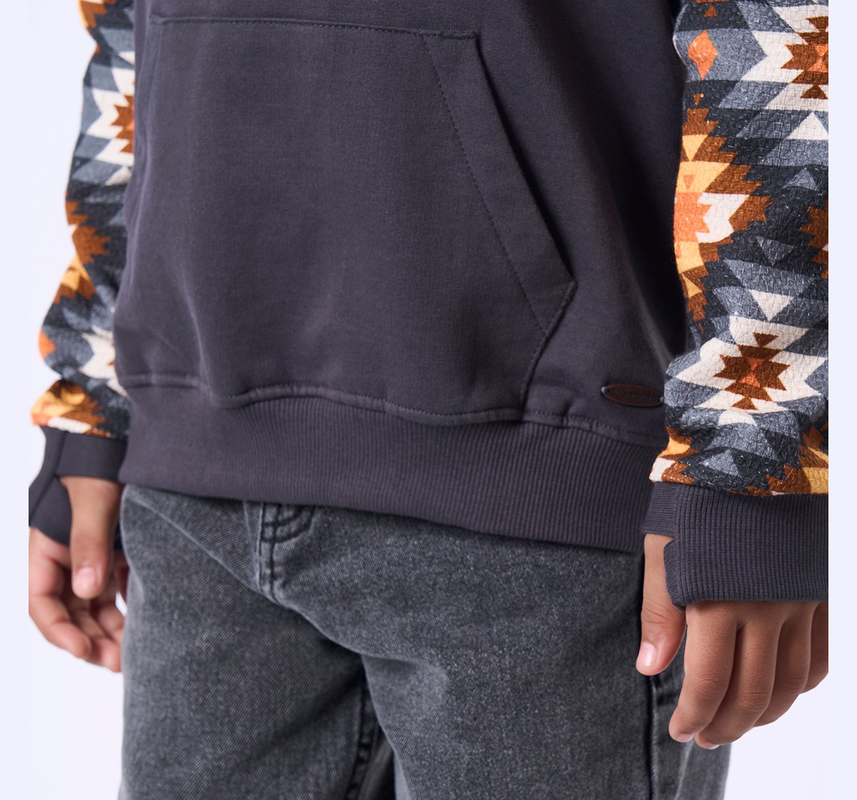 Ed-a-Mamma Kids Boys Sweatshirt Grey