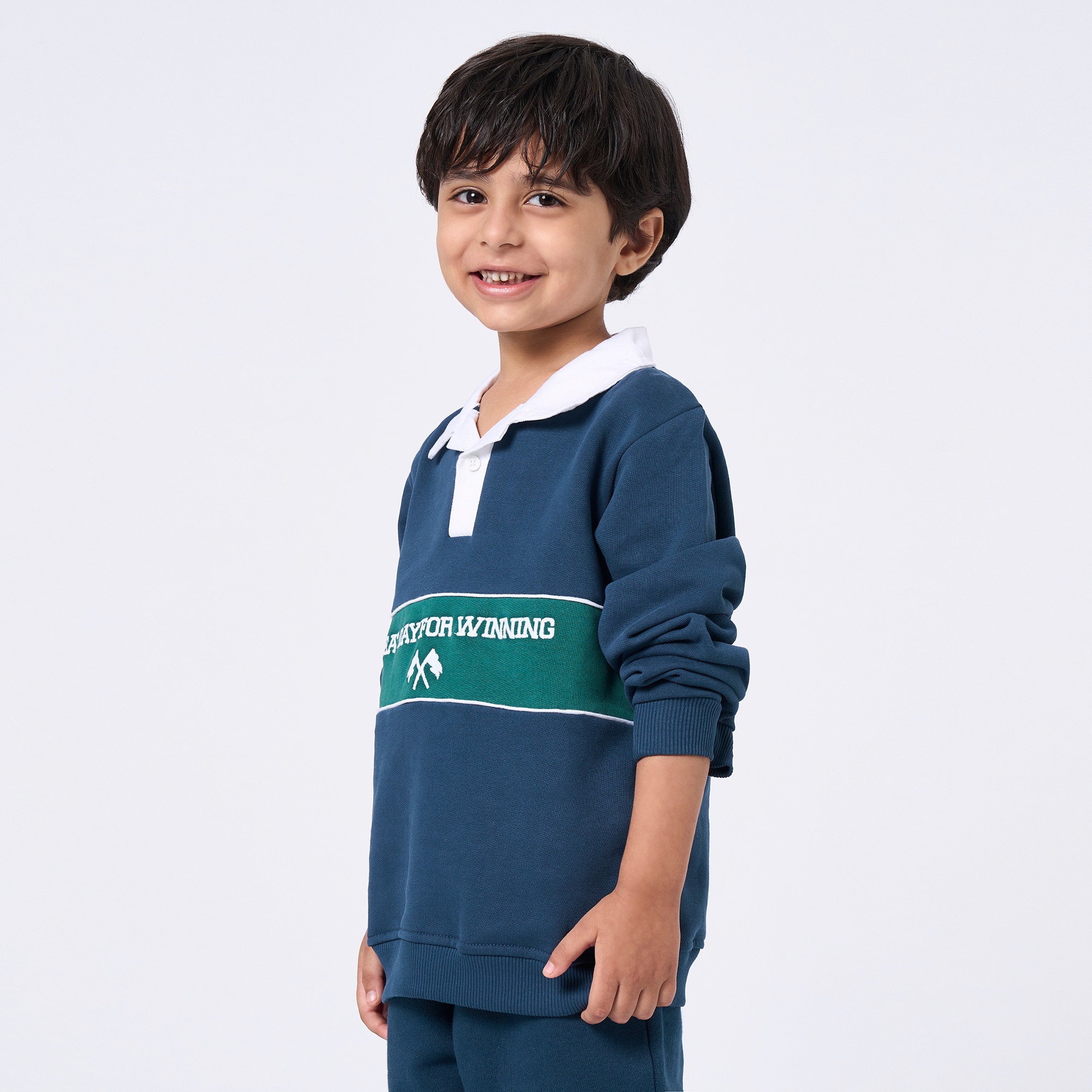 Ed-a-Mamma Kids Boys Sweatshirt Navy