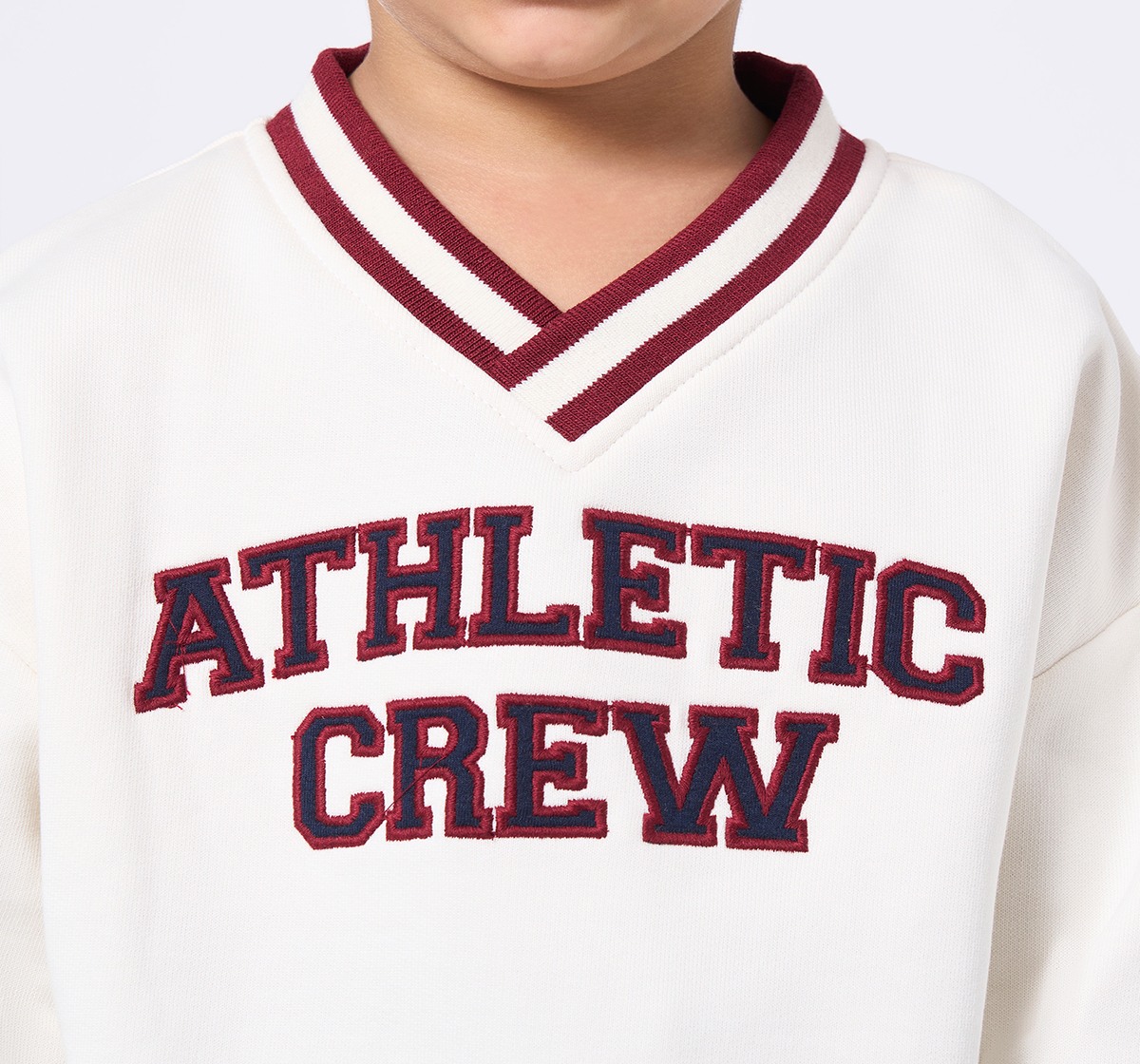 Ed-a-Mamma Kids Boys Sweatshirt Off White