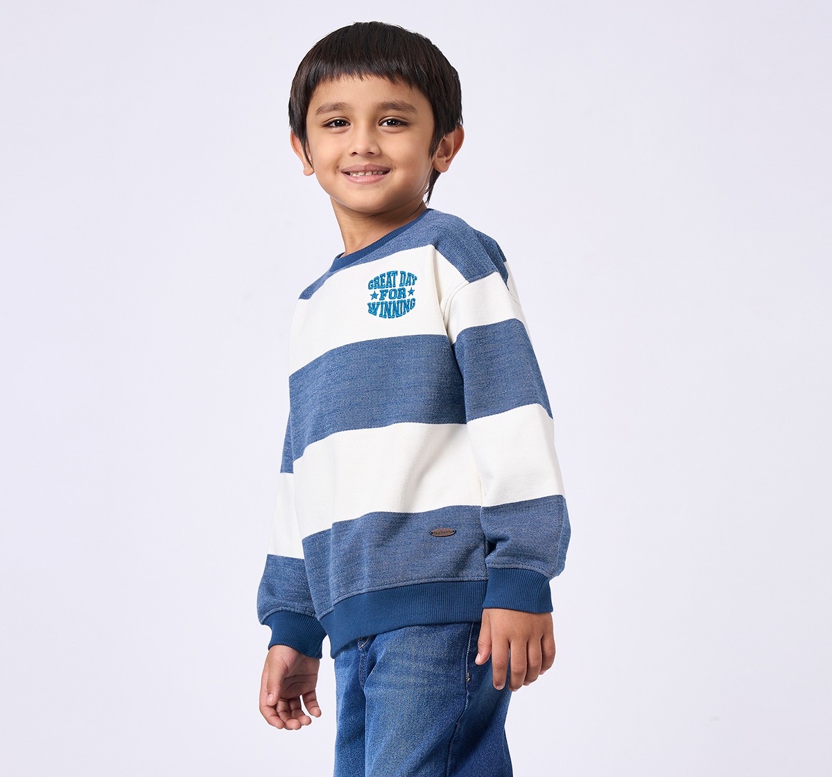 Ed-a-Mamma Kids Boys Sweatshirt Navy