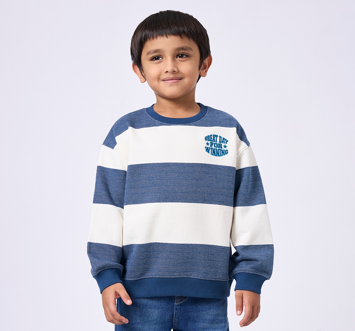 Ed-a-Mamma Kids Boys Sweatshirt Navy