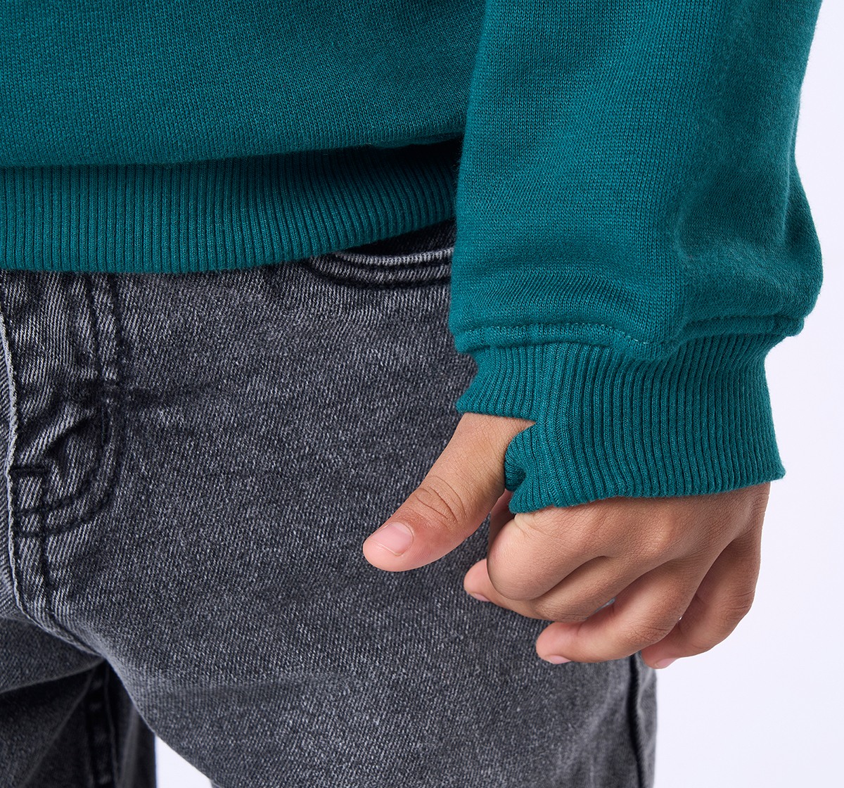 Ed-a-Mamma Kids Boys Sweatshirt Green