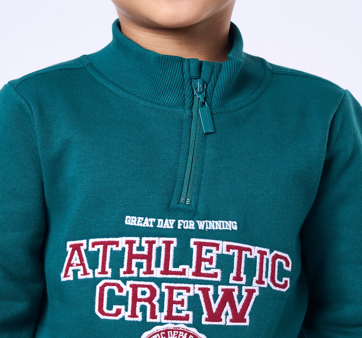 Ed-a-Mamma Kids Boys Sweatshirt Green