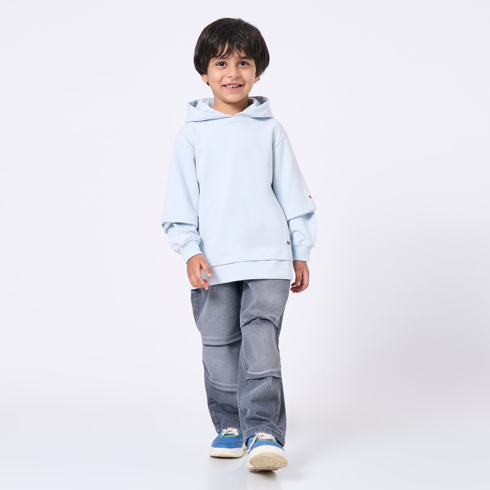 Ed-a-Mamma Kids Boys Sweatshirt Sky Blue