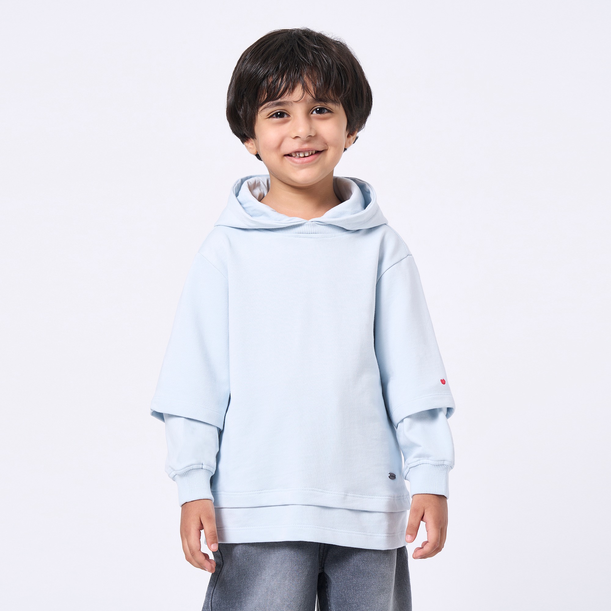 Ed-a-Mamma Kids Boys Sweatshirt Sky Blue