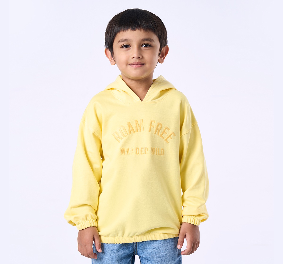 Ed-a-Mamma Kids Boys Sweatshirt Yellow