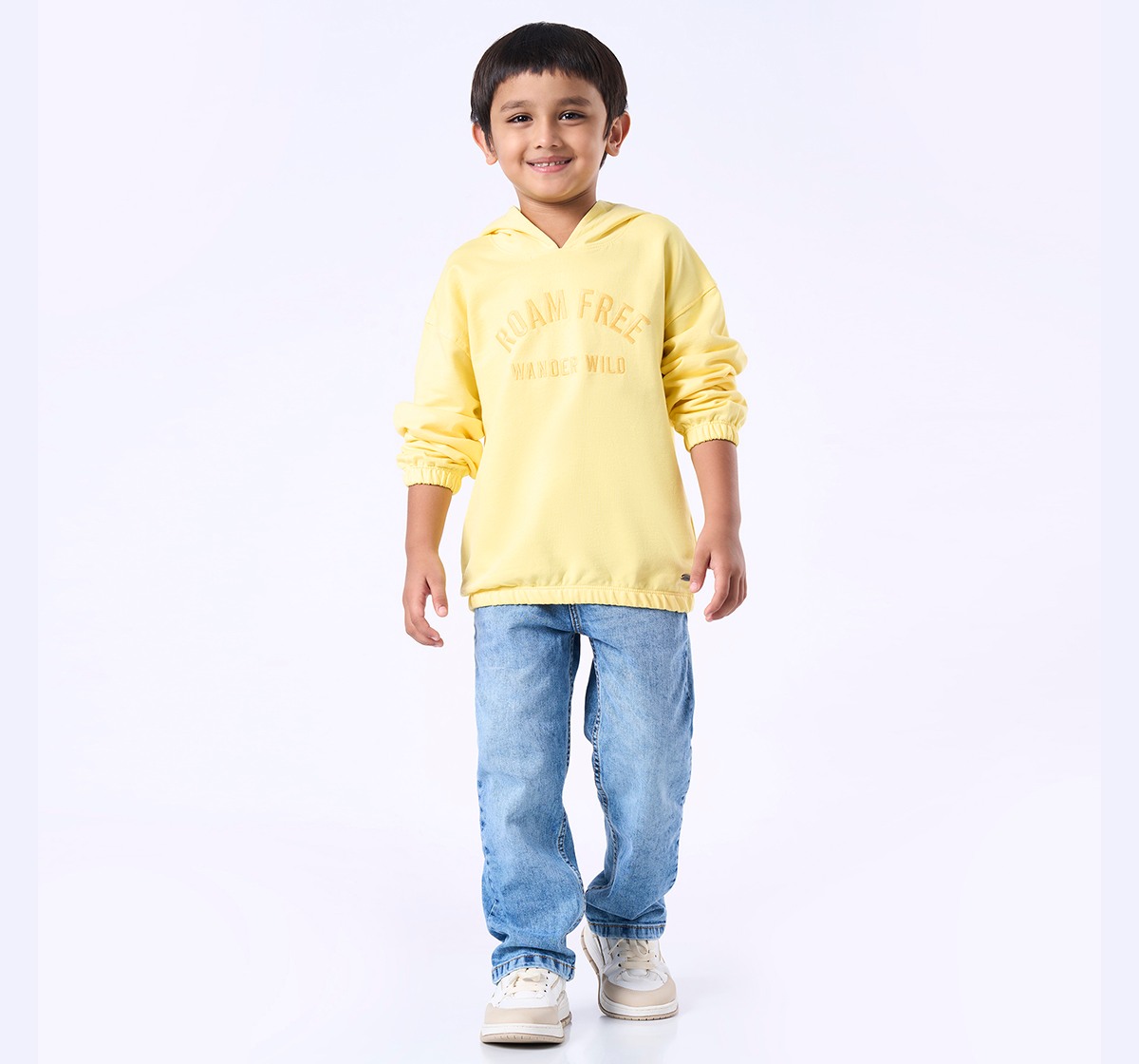 Ed-a-Mamma Kids Boys Sweatshirt Yellow