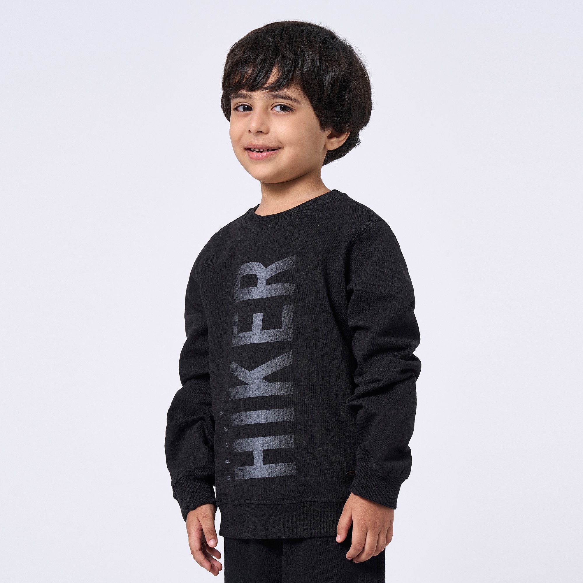 Ed-a-Mamma Kids Boys Sweatshirt Black