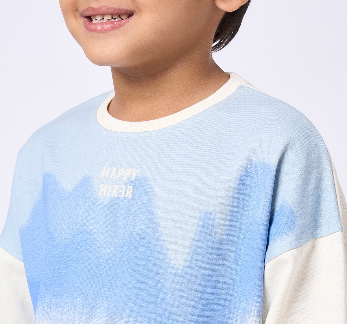 Ed-a-Mamma Kids Boys Sweatshirt Off White