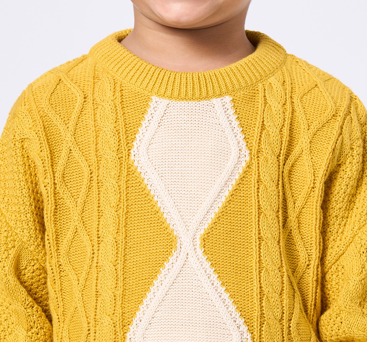 Ed-a-Mamma Kids Boys Sweater Yellow