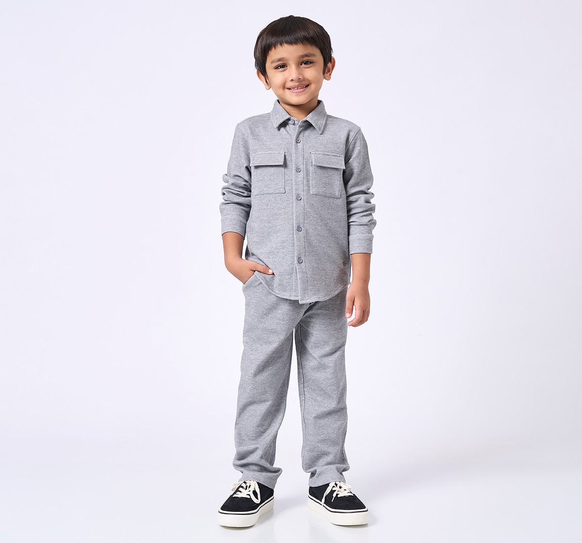 Ed-a-Mamma Kids Boys Trouser GREY