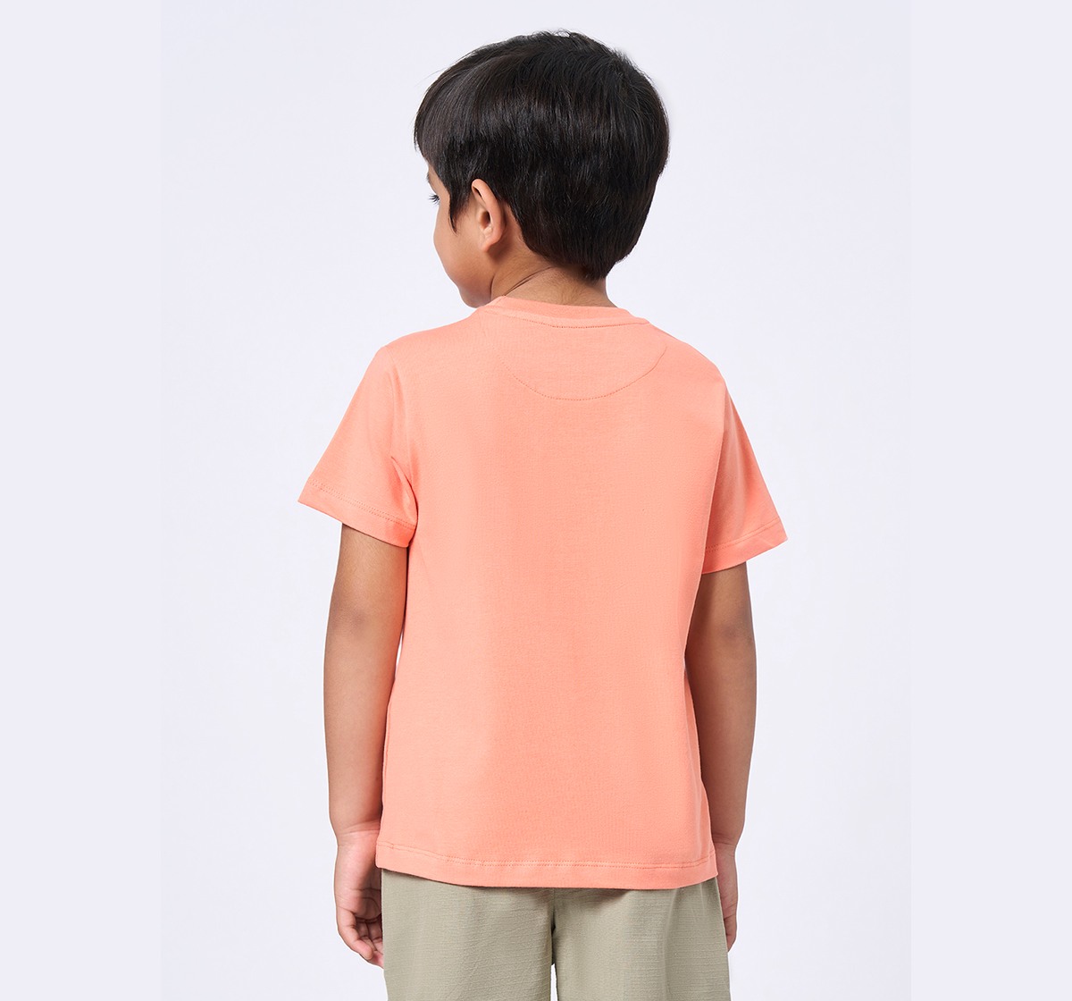 Ed-a-Mamma Kids Boys T-Shirt Orange