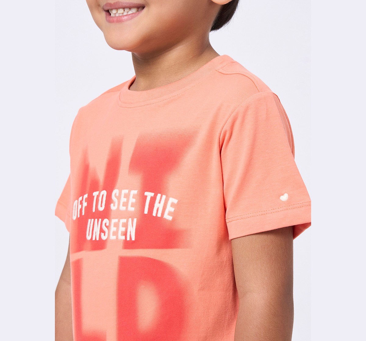 Ed-a-Mamma Kids Boys T-Shirt Orange