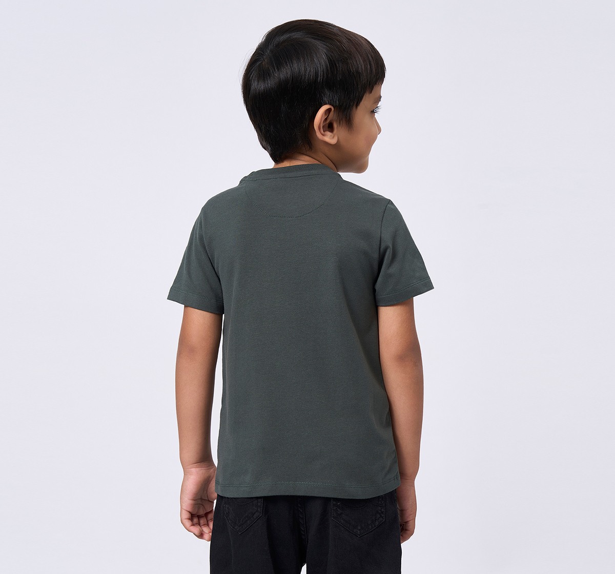 Ed-a-Mamma Kids Boys T-Shirt Green