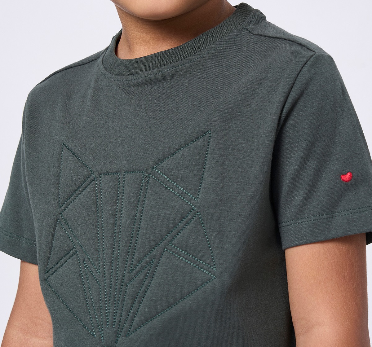 Ed-a-Mamma Kids Boys T-Shirt Green