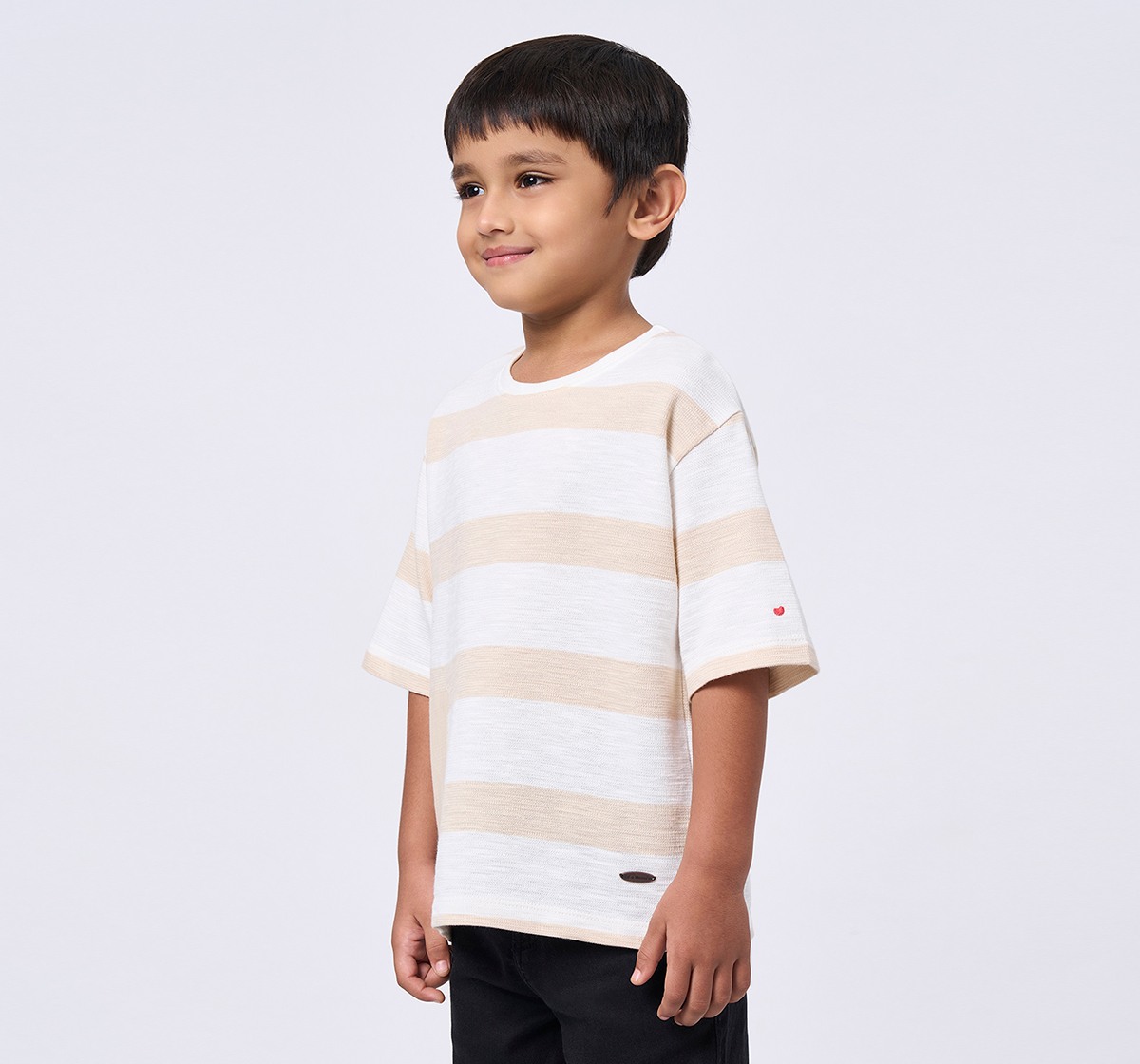Ed-a-Mamma Kids Boys T-Shirt Beige