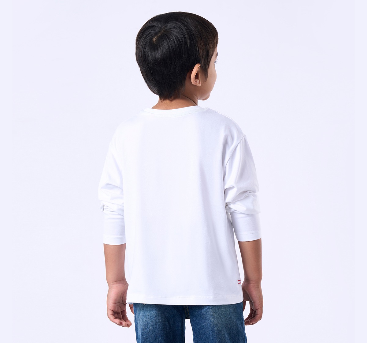 Ed-a-Mamma Kids Boys T-Shirt White