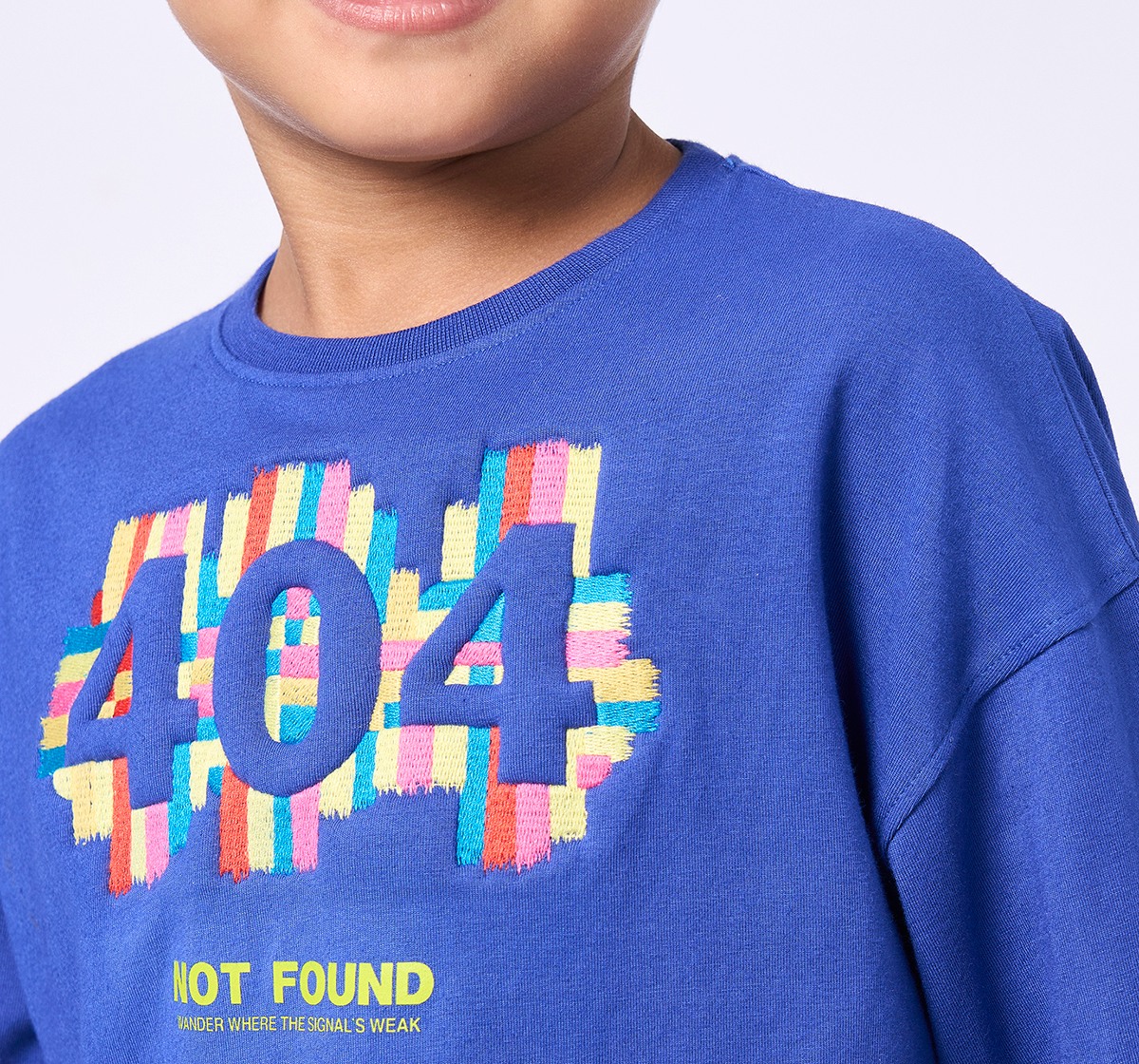 Ed-a-Mamma Kids Boys T-Shirt Blue