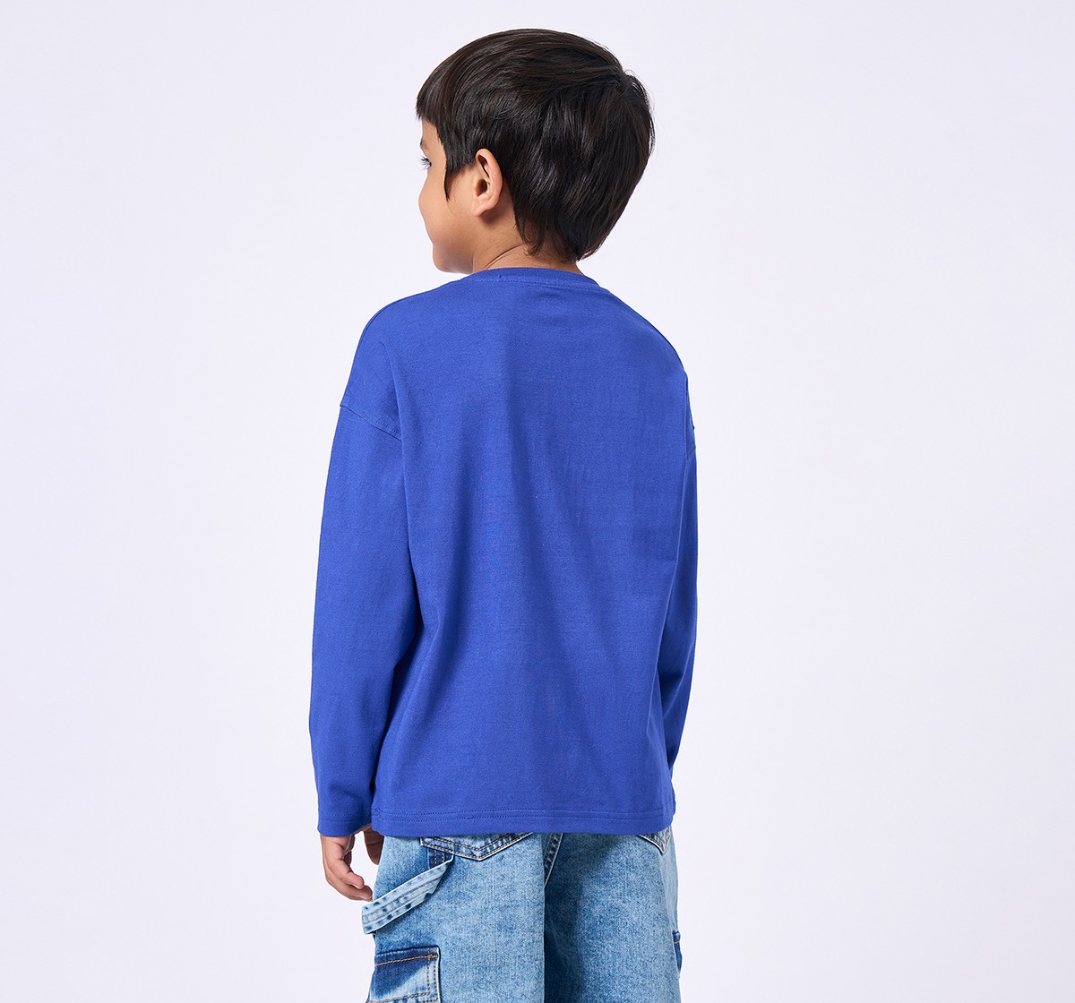 Ed-a-Mamma Kids Boys T-Shirt Blue