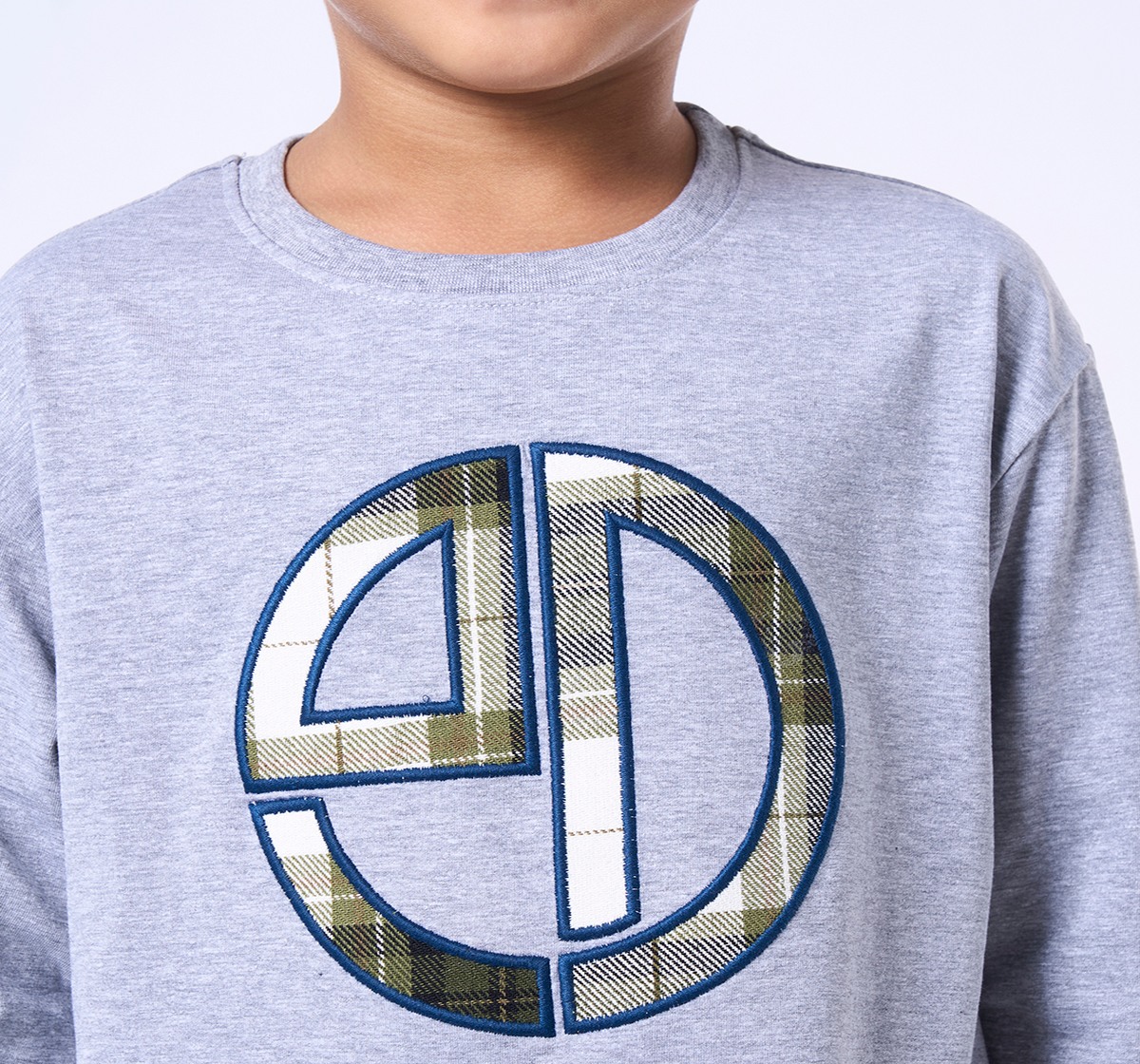 Ed-a-Mamma Kids Boys T-Shirt Grey